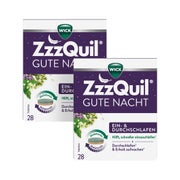 Produktabbildung: Doppelpack ZzzQuil Ein- u. Durchschlafen 2X28 St