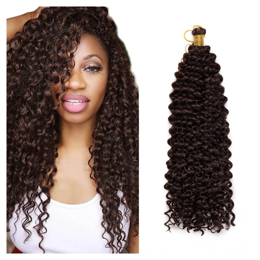 Haarverlängerung Häkelzöpfe Afro Jerry 35 CM (Pack of 1) Dun 1 St