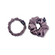 DOUX Set Scrunchies S und M aus Seide 2 St