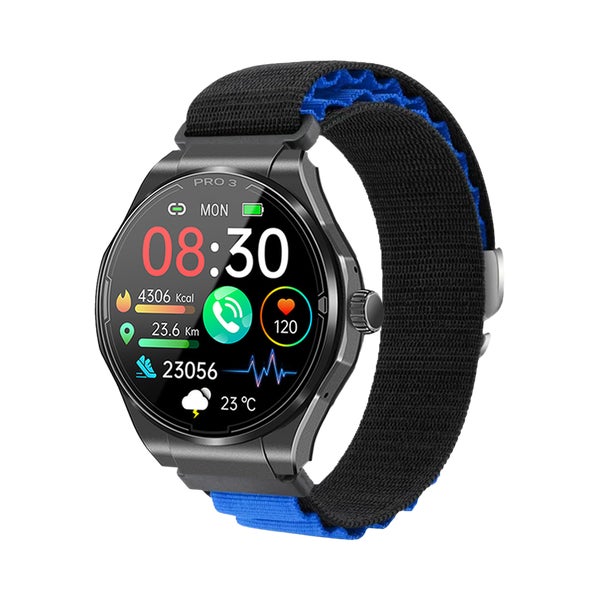 Knauermann PRO 3 (2024) Gesundheitsuhr mit Telefon & Notruffunktion SOS Taste 1 St