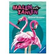 Ravensburger Malen nach Zahlen Animal Dreams - 64 Seiten...