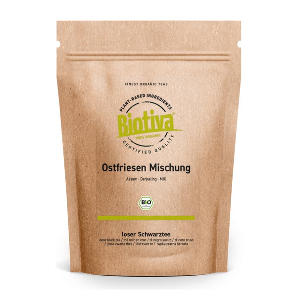 Biotiva Ostfriesenmischung Schwarztee Bio 250 g