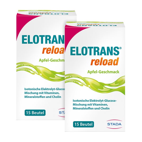 Elotrans Reload Apfel Doppelpack 2X15X7,45 g