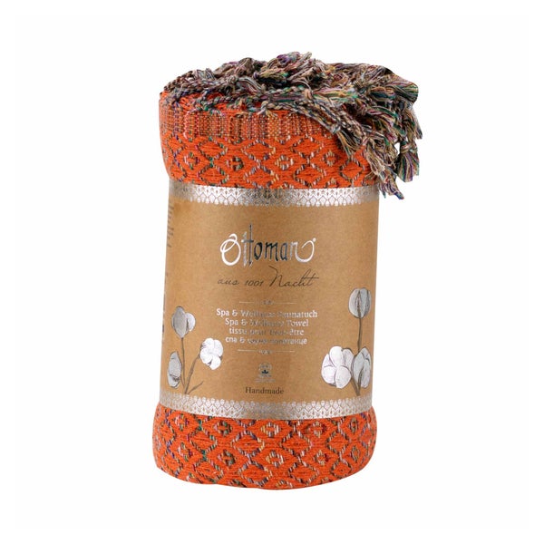 GREENDOOR Premium Hamam Tuch Jasmin orange 1 St