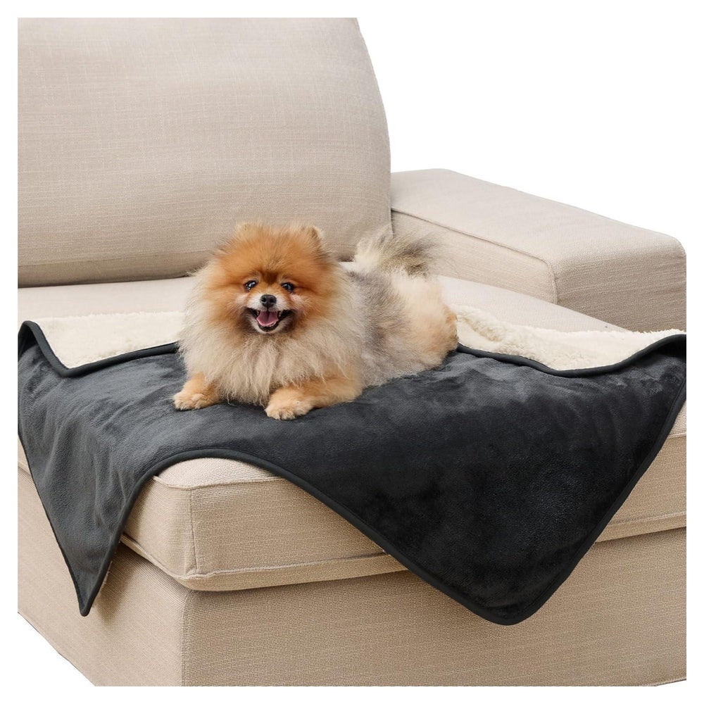 Hundedecke wasserdicht 100x80cm waschbar M (80x100cm) Dunkel 1 St