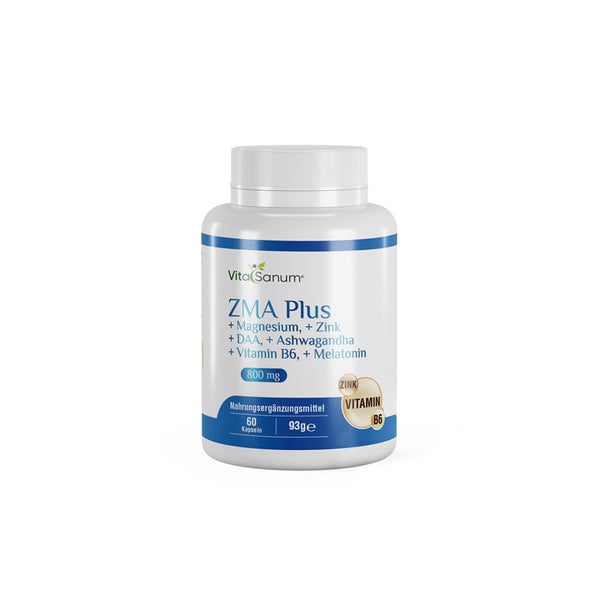 VitaSanum® - ZMA Plus 800 mg 60 Kapseln  St