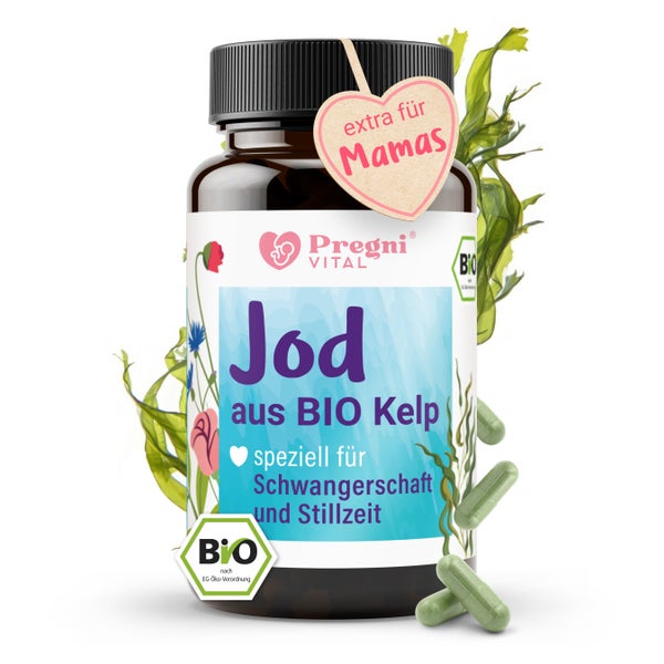 PregniVital Jod aus BIO Kelp, 150 µg pro Kapsel 90 St