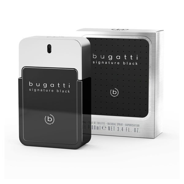 Bugatti Signature Black Eau de Toilette für Männer 100ml 0,1 l