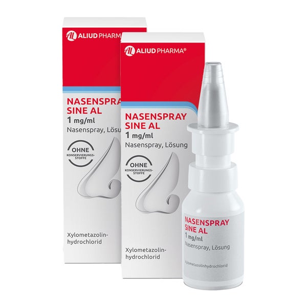 Nasenspray sine AL 1 mg/ml Doppelpack 2X10 ml
