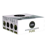 «Pure» - 48 vegane, dünne Kondome aus Naturkautschuklatex (48 Kondome) 48 St