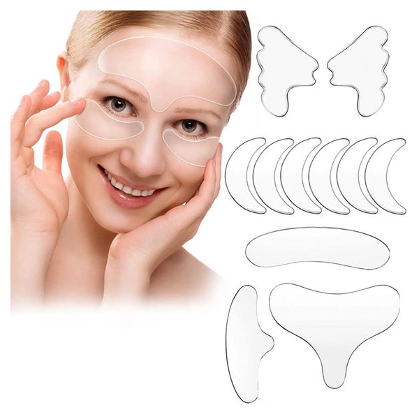 Cool-i Silikonpads Set für Gesicht, Hals & Brust 11 St