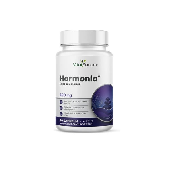 VitaSanum® Harmonia – 1.289 mg Tagesportion – 60 vegane Kapseln 60 St