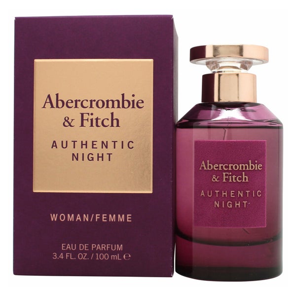 Abercrombie & Fitch Authentic Night Women Edp Spray 0,1 l