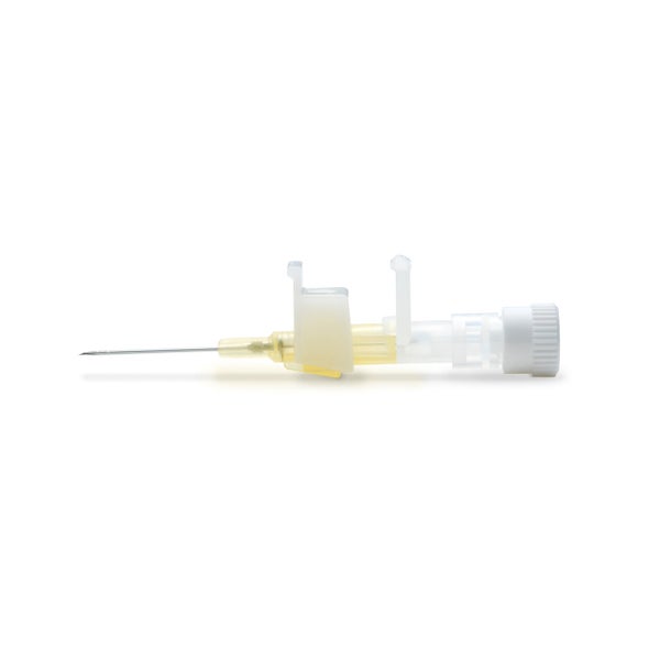 BD Neoflon Pro Venenverweilkatheter mit Flügeln 24 G gelb 1 St