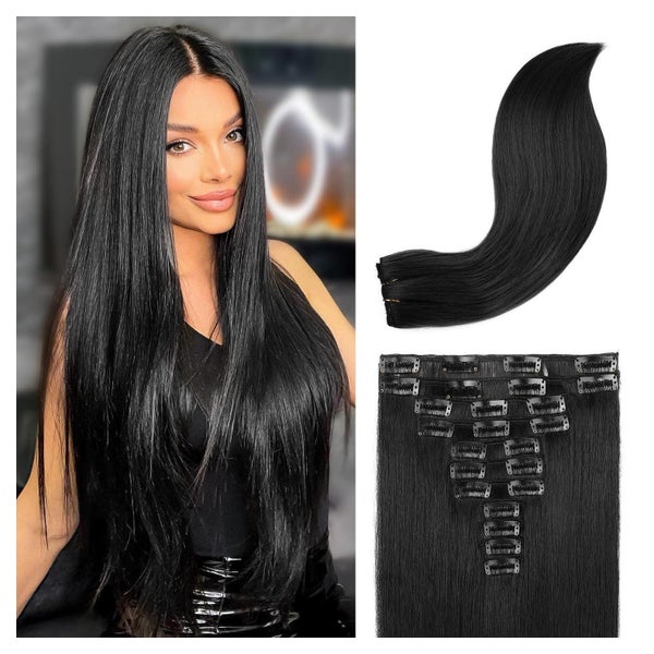 Haarverlängerungen Clip in 71 cm 11PCS 28 Inch Pack of 11 Sc 1 St
