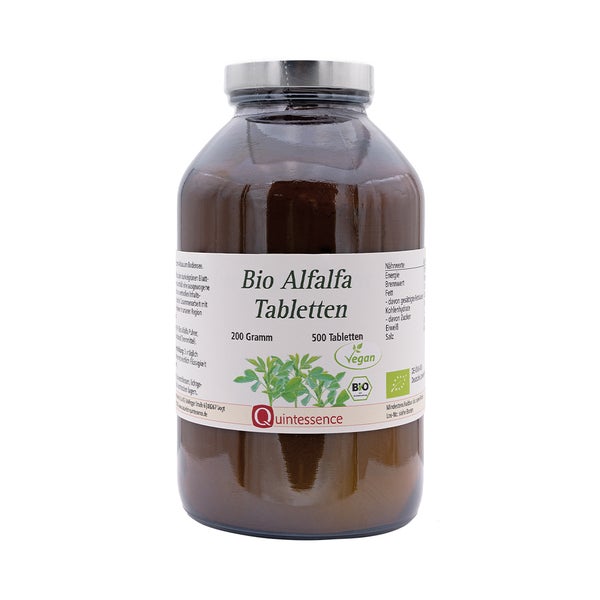 Quintessence Bio Alfalfa Tabletten - Bio 500 St