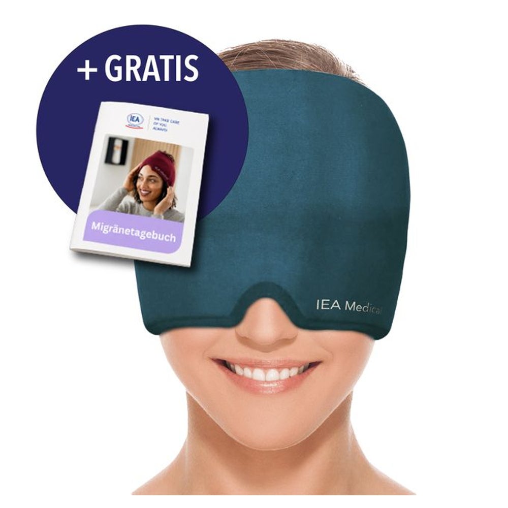 IEA Medical Migränemaske - blau 1 St