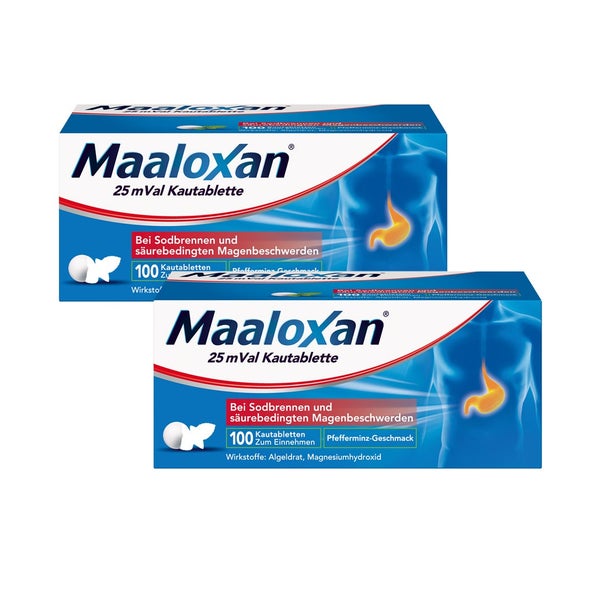 Maaloxan® Kautabletten Doppelpack 2X100 St