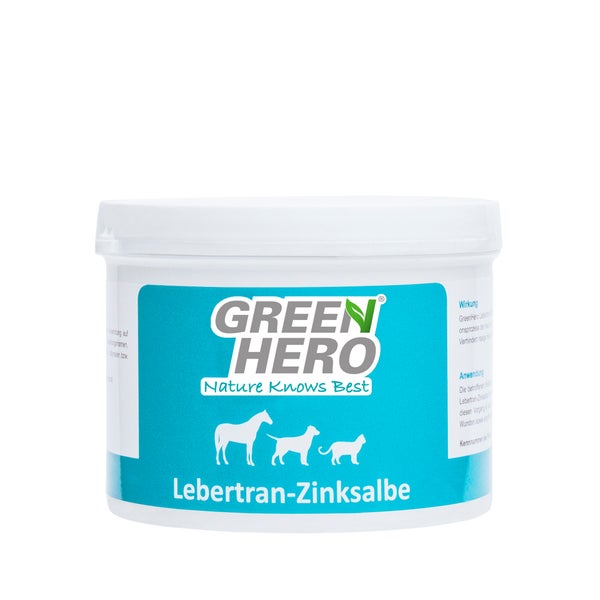 GreenHero Lebertran-Zinksalbe 500 g