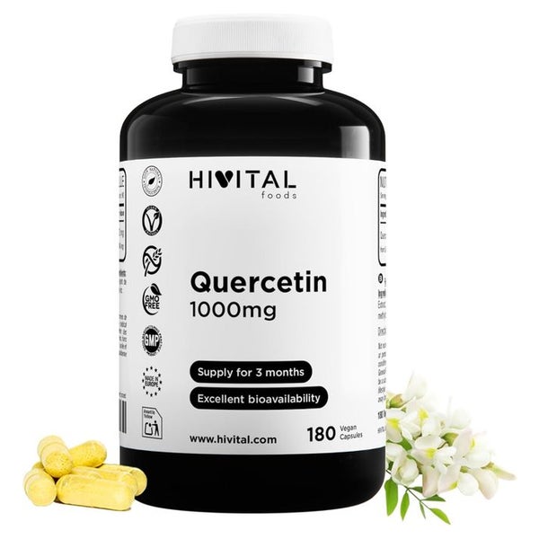 HIVITAL Quercetin 1000 mg Kapseln 180 St