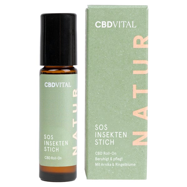 CBD VITAL SOS Insektenstich CBD Roll On | Beruhigt & kühlt 10 ml