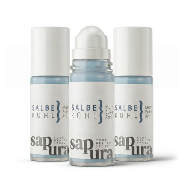 Kühlsalbe Roll On | Kühlgel für Muskeln & Gelenke | 3er Set 150 ml