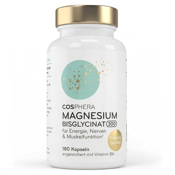 COSPHERA Magnesium Bisglycinat 300 180 St