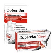 Produktabbildung: Dobendan Direkt - Set bei Halsschmerzen 1 Set