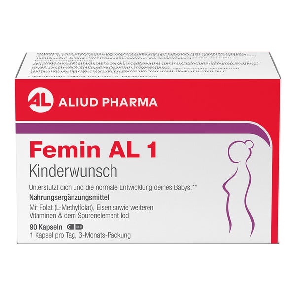 Femin Al 1 Kinderwunsch Hartkapseln 90 St