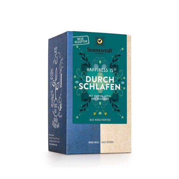 Durchschlafen Bio Tee – Beruhigende Kräutermischung für erholsame Nächte 27 g, DK-Beutel 18 St