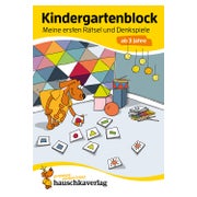 Kindergartenblock - Meine ersten Rätsel und Denkspiele...