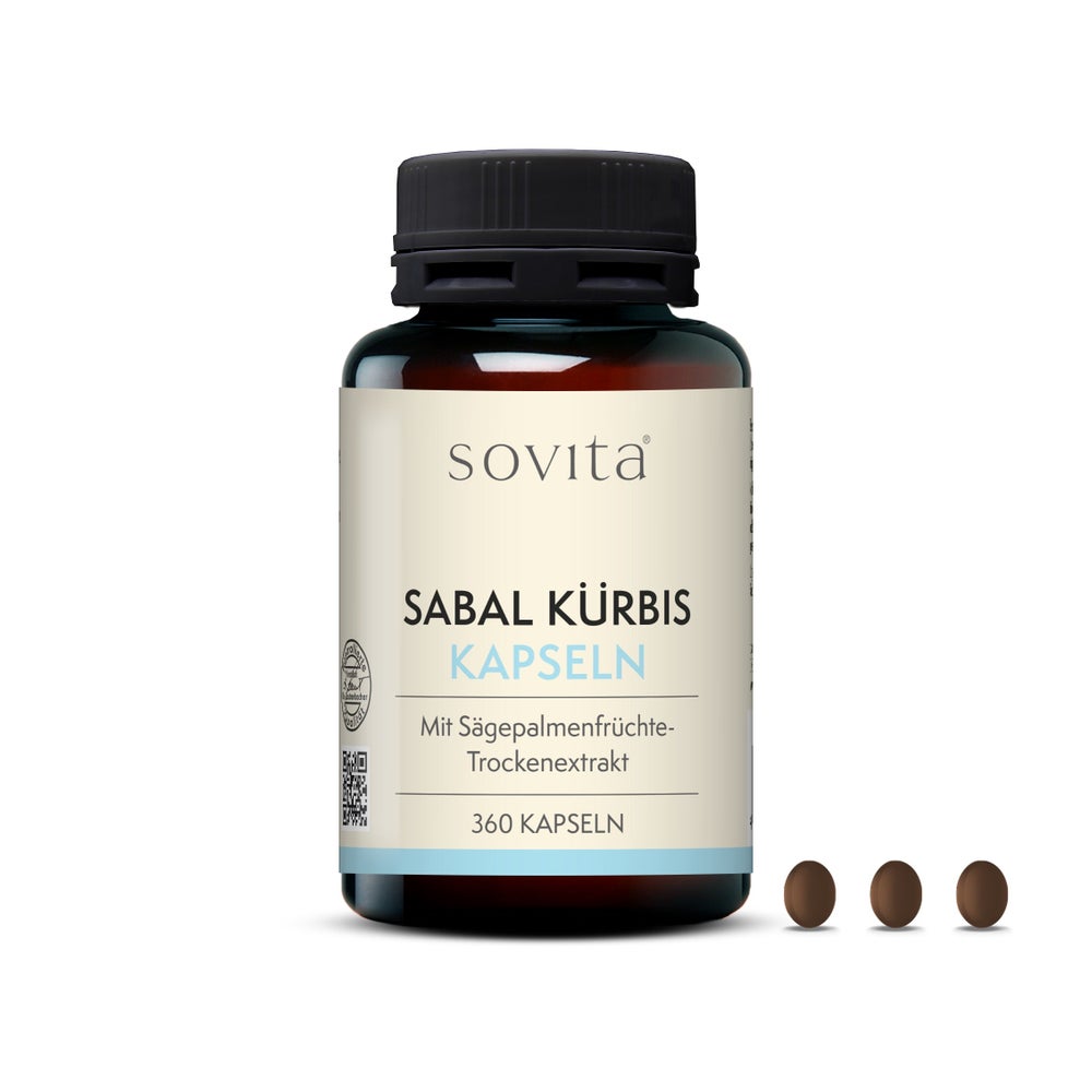 Sovita Sabal Kürbis Kapseln 360 St