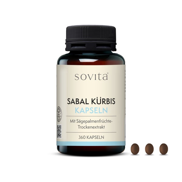 Sovita Sabal Kürbis Kapseln 360 St