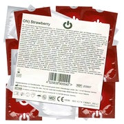 «Strawberry» Kondome – rot, mit Erdbeerduft, 54 mm, 100 St. (100 Kondome) 100 St