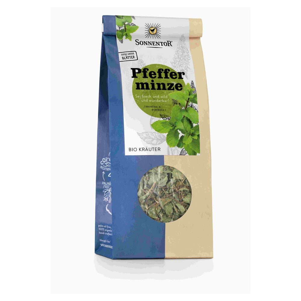 Bio Pfefferminztee lose 50g von Sonnentor – Frisch, verdauungsfördernd und beruhigend 50 g