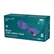 Medi-Inn PRO Clinic Perfect Blue Nitril-Einmalhandschuhe, blau, puderfrei, Gr. S 2000 St