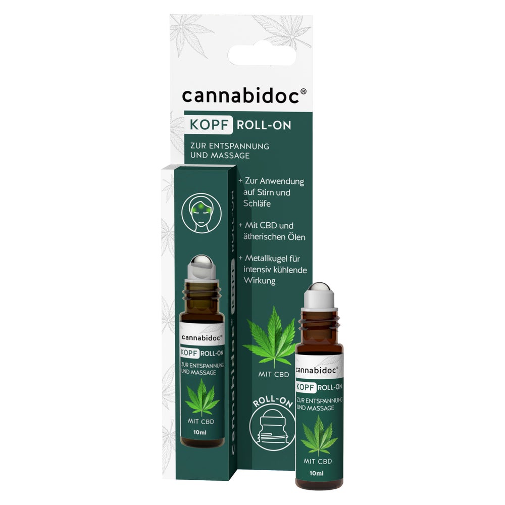 Cannabidoc Cbd Kopf Roll-on 10 ml