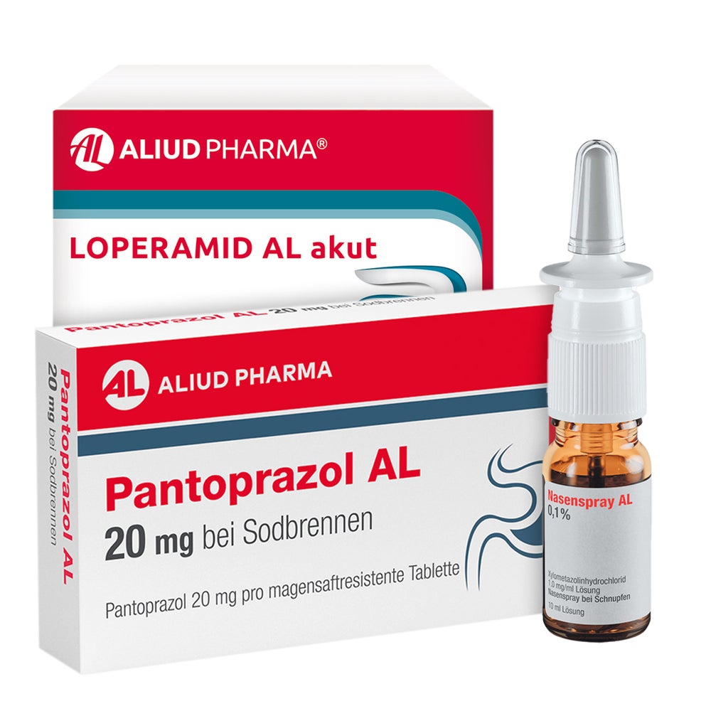 Loperamid+Pantoprazol+Nasenspray 0,1%