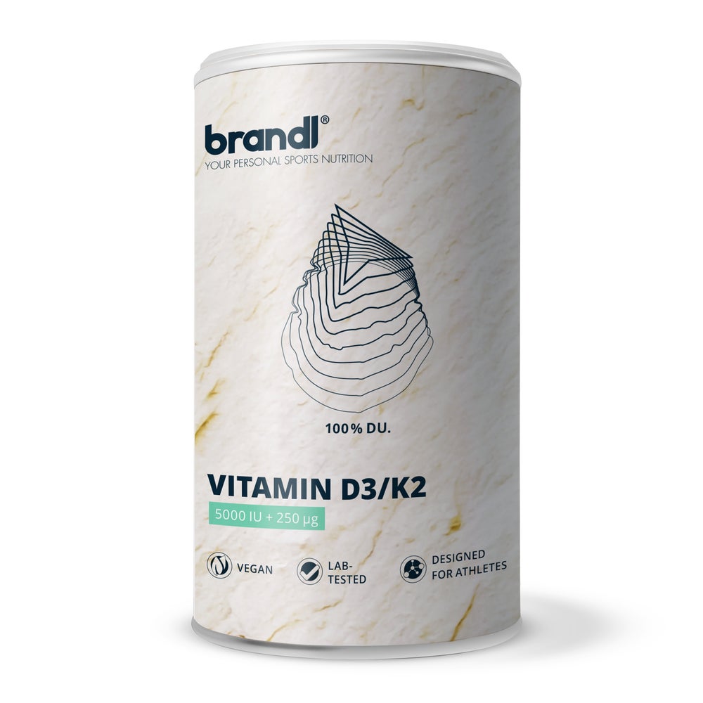 Vitamin D3 K2 Kapseln Vegan mit 5.000 IU D3 und 250μg K2 120 St