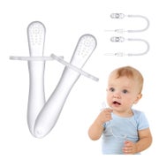 Beißring Baby Silikon Zahnungshilfe BPA frei 2 1 St