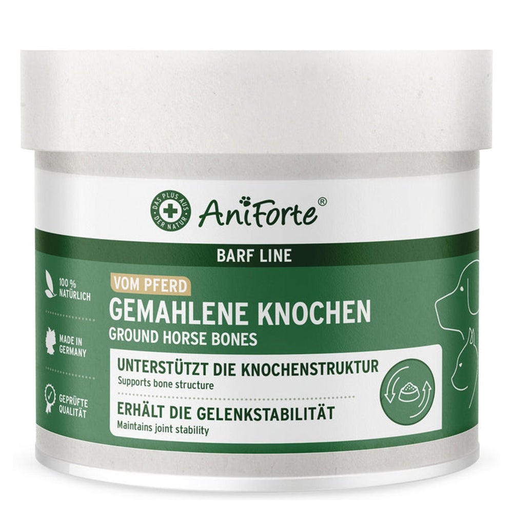 AniForte BARF-Line Gemahlene Knochen vom Pferd 500 g