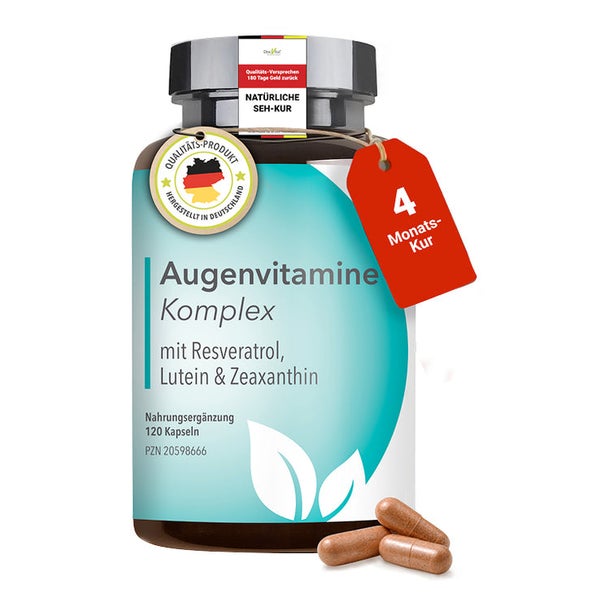 DocVital® Augenstark mit Lutein und Zeaxantin 4 Monatsvorrat 120 St