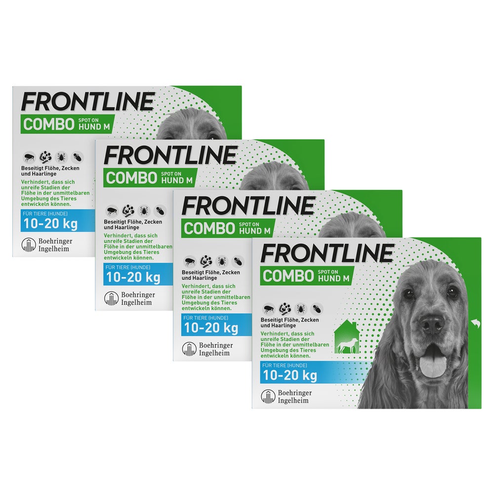 FRONTLINE COMBO Hund M 10-20 kg 4X3 St