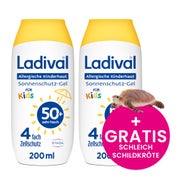 Produktabbildung: Ladival empf. Kinderhaut 50+ Doppelpack 2X200 ml