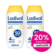 Produktabbildung: Ladival empf. Kinderhaut 50+ Doppelpack 2X200 ml
