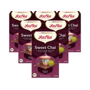Yogi Tea - Sweet Chai Bio Gewürztee | 6 x 34g 6x17 St
