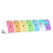 Opret Tablettenbox 7 Tage Deutsch Pillendose Organizer Regen 1 St