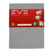 EVE Textile Spannbettlaken - grau