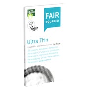 «Ultra Thin» vegane und gefühlsechte Fair-Trade-Kondome (3 Kondome) 3 St