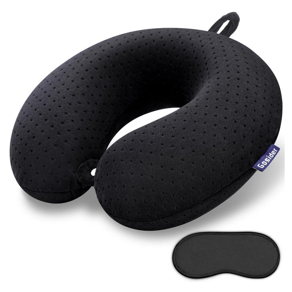 Reise Nackenkissen Memory Foam U Form Flugzeug 1 St